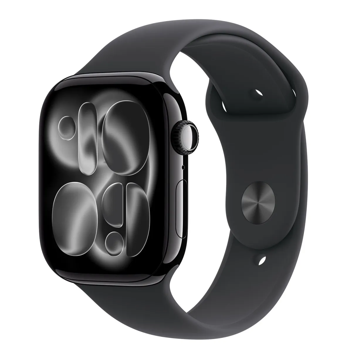 Apple Watch Series 11 42mm Jet Black with Black Sport Band S/M