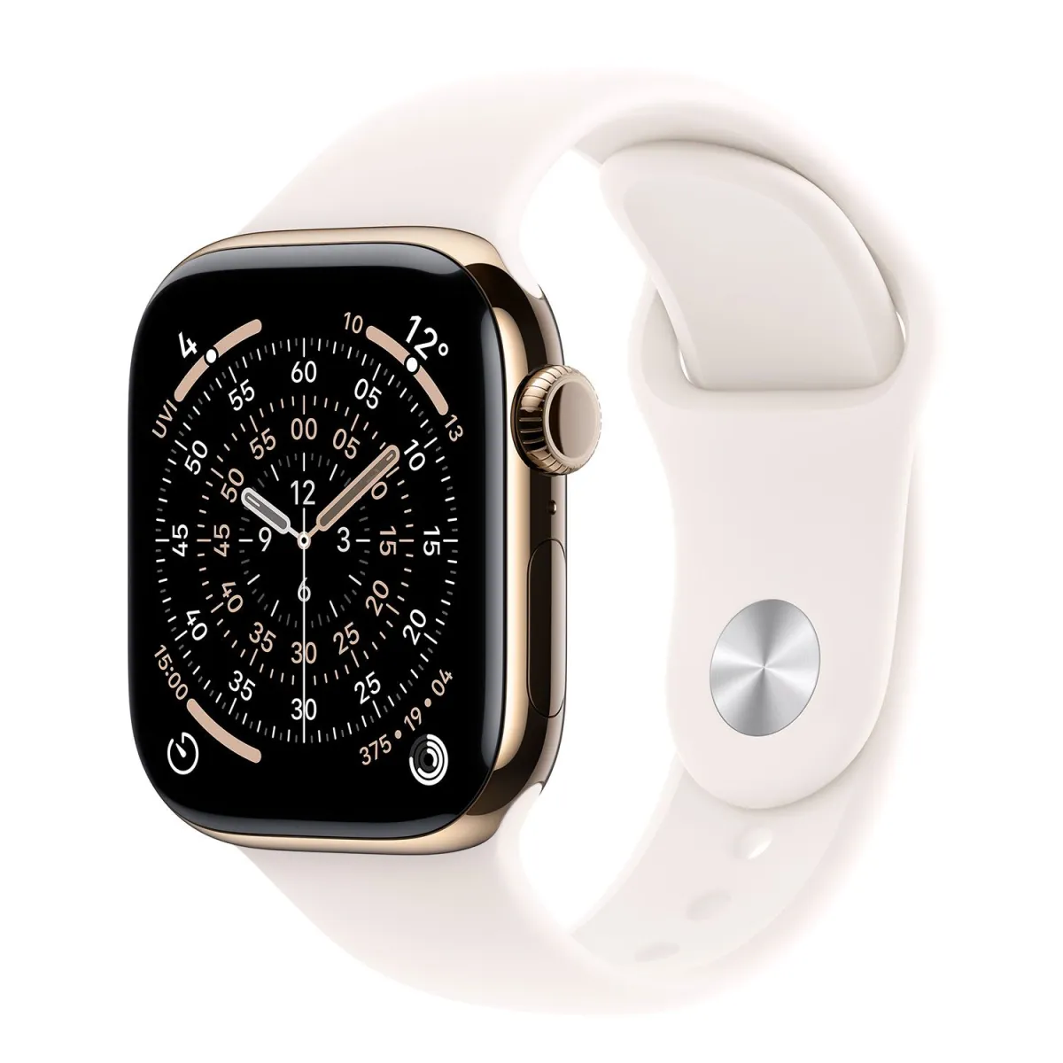 Apple Watch Series 11 Cell 42mm Gold Titanium with Light Blush SpBa M/L