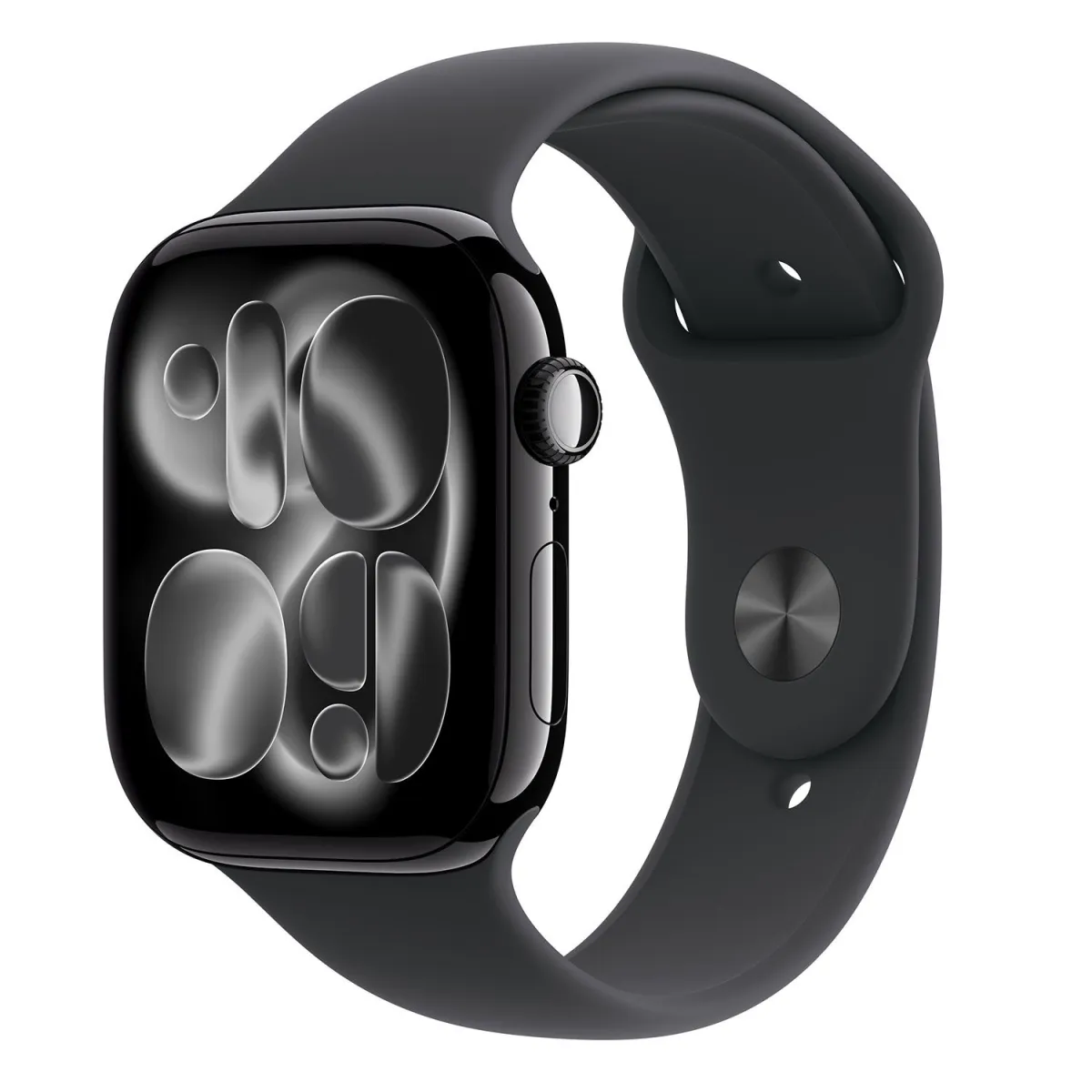 Apple Watch Series 11 Cell 42mm Jet Black with Black Sport Band S/M