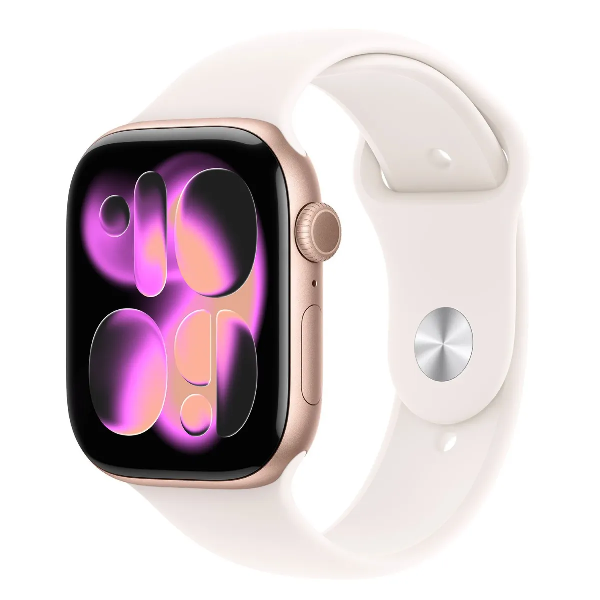 Apple Watch Series 11 Cell 42mm Rose Gold with Light Blush Sport Band M/L