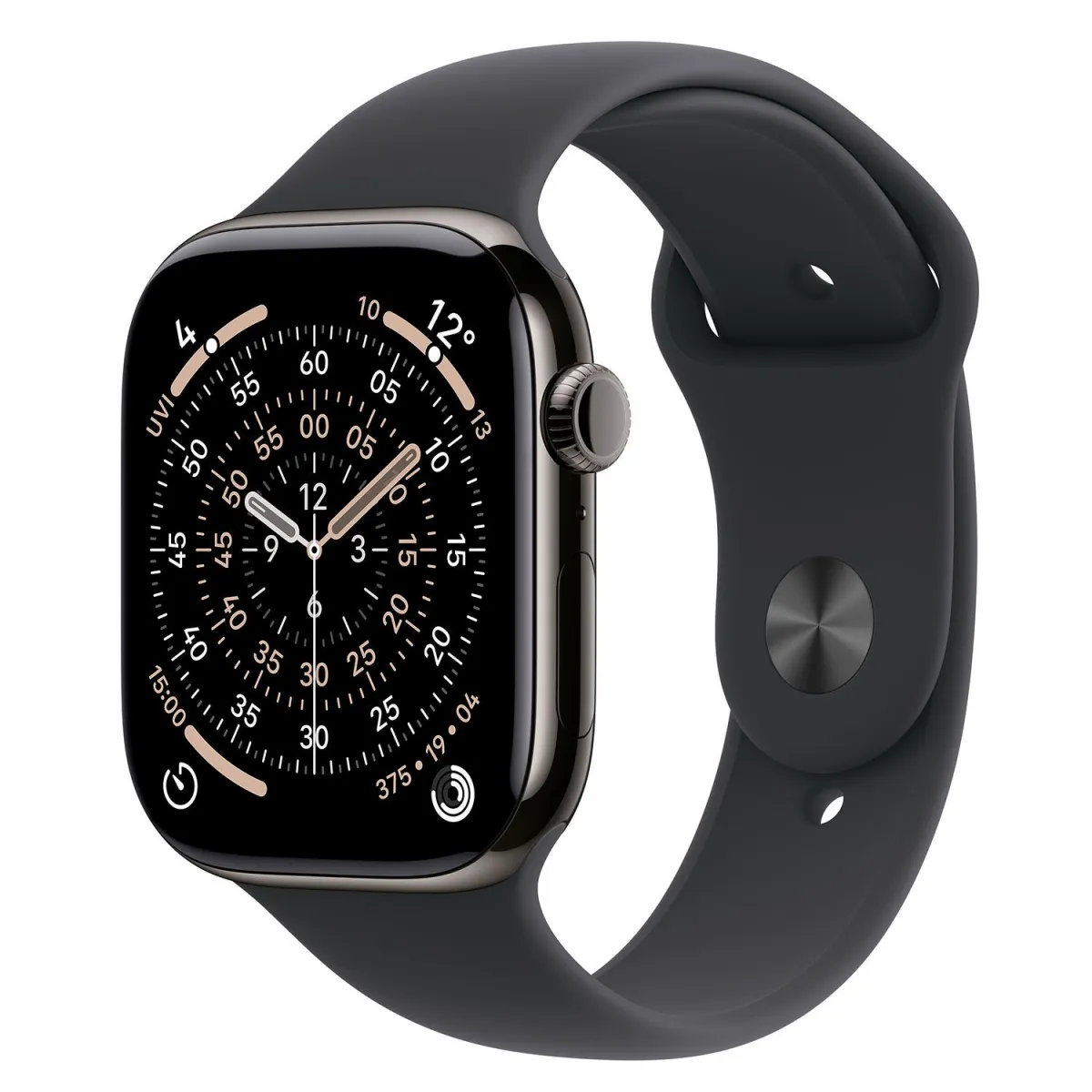 Apple Watch Series 11 Cell 42mm Slate Titanium with Black SportBand M/L