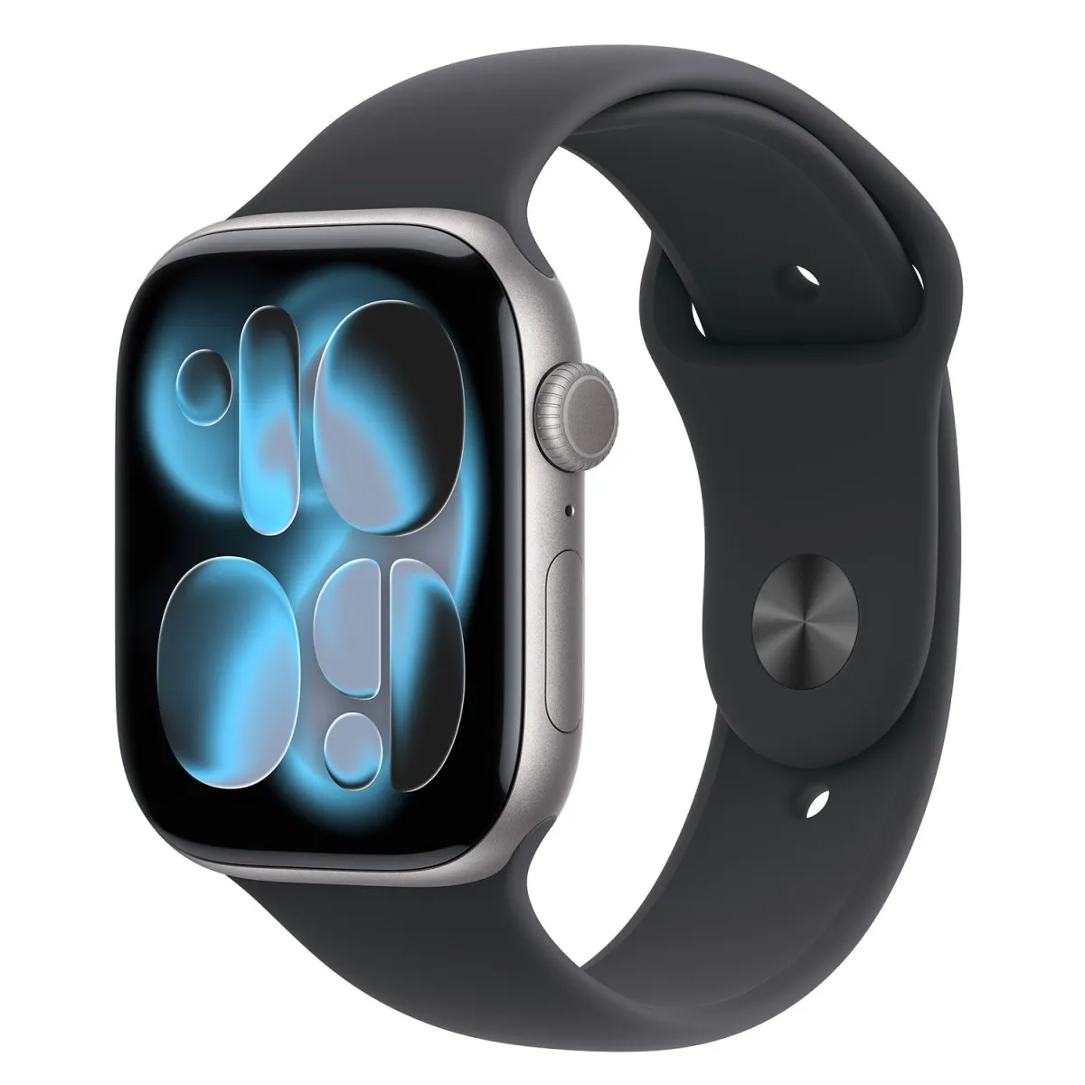 Apple Watch Series 11 Cell 42mm Space Grey with Black Sport Band S/M