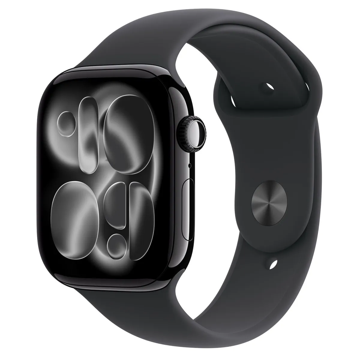 Apple Watch Series 11 Cell 46mm Jet Black with Black Sport Band M/L