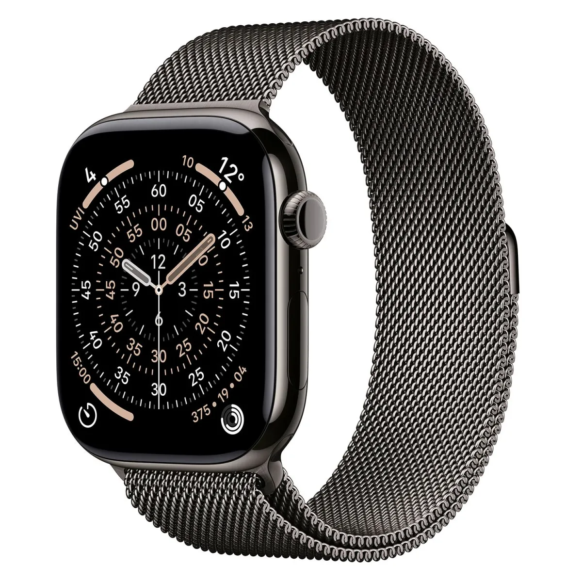 Apple Watch Series 11 Cell 46mm Slate Titanium with Slate Milanese Loop M/L