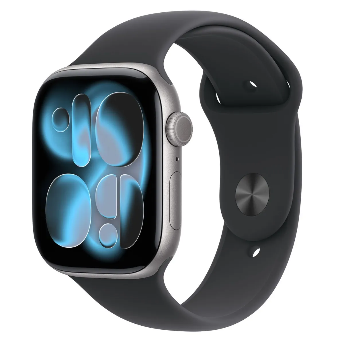 Apple Watch Series 11 Cell 46mm Space Grey with Black Sport Band S/M