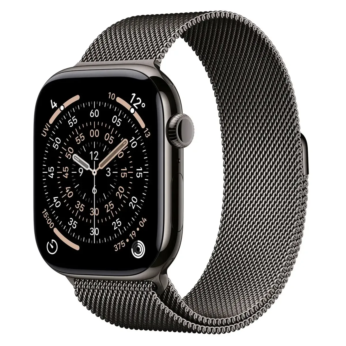 Apple Watch Series 11 Cell 46mm Slate Titanium with Slate Milanese Loop M/L