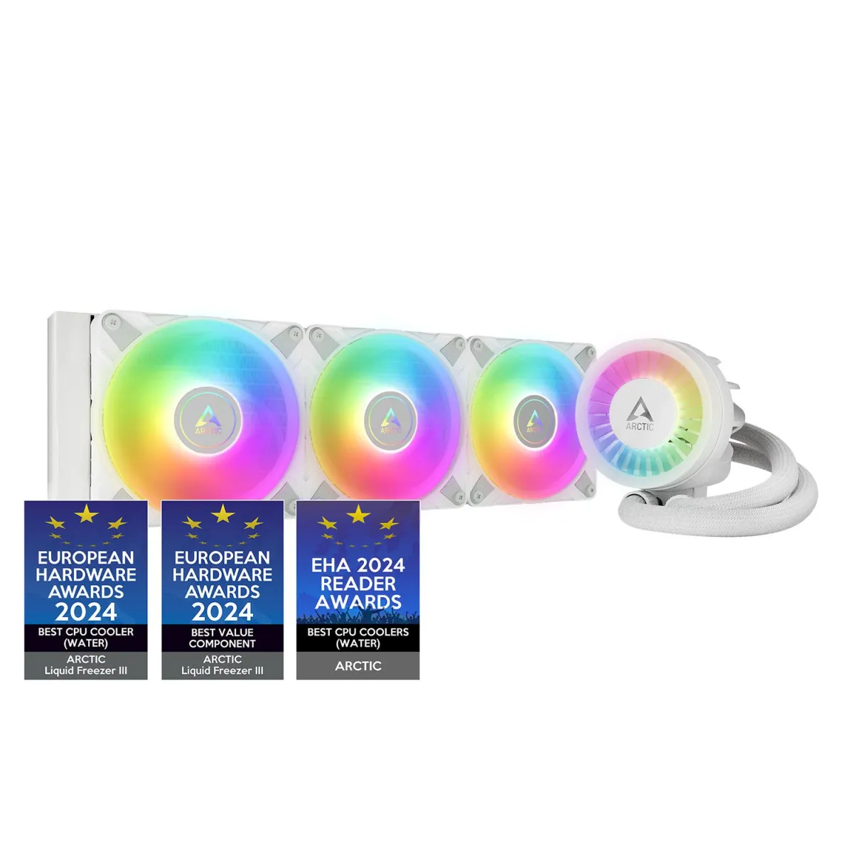 Arctic Cooling CPU Cooler Liquid Freezer III 360 (A-RGB) White