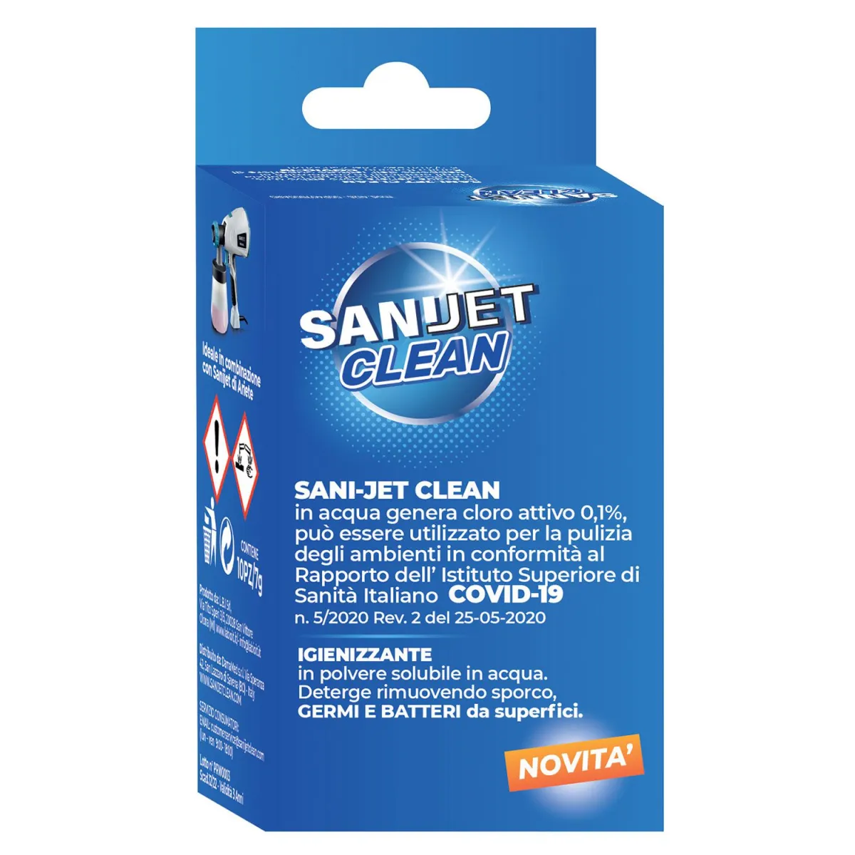 Ariete Απολυμαντικό Sanijet 4078