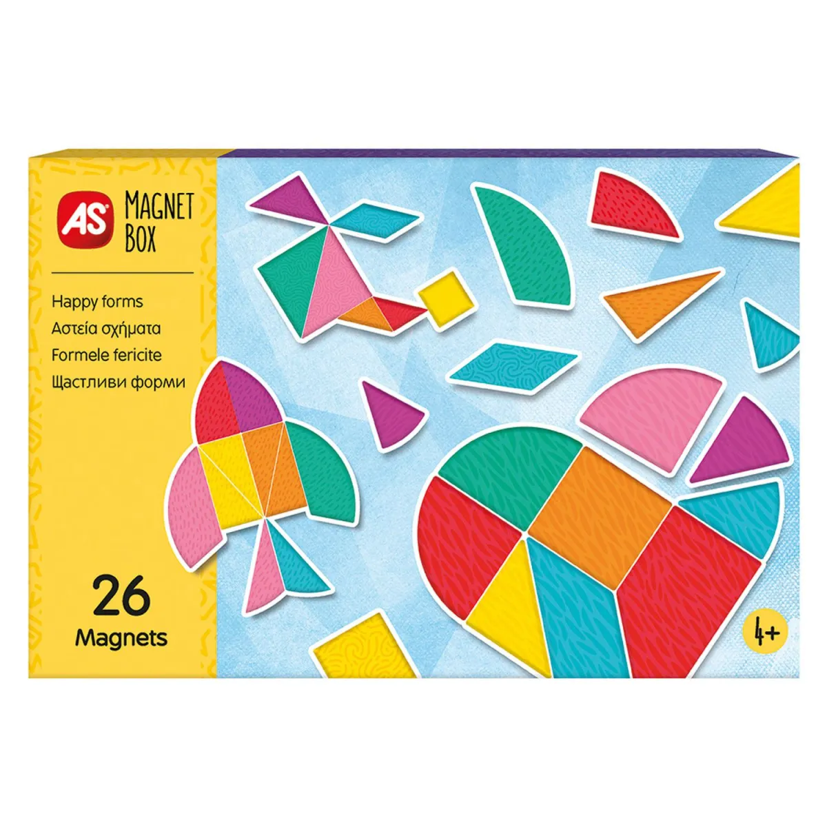 AS Magnet Box Αστεία Σχήματα Χάρτινοι Μαγνήτες (1029-64067)