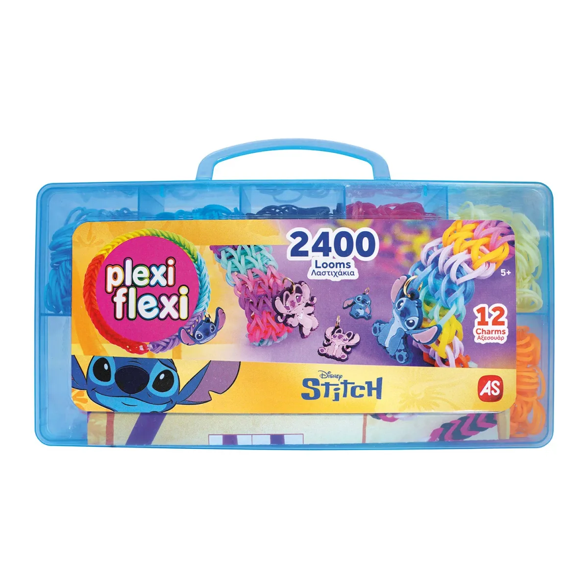 AS Plexi Flexi STITCH Θήκη 2400 Λαστιχάκια & 12 Αξεσουάρ