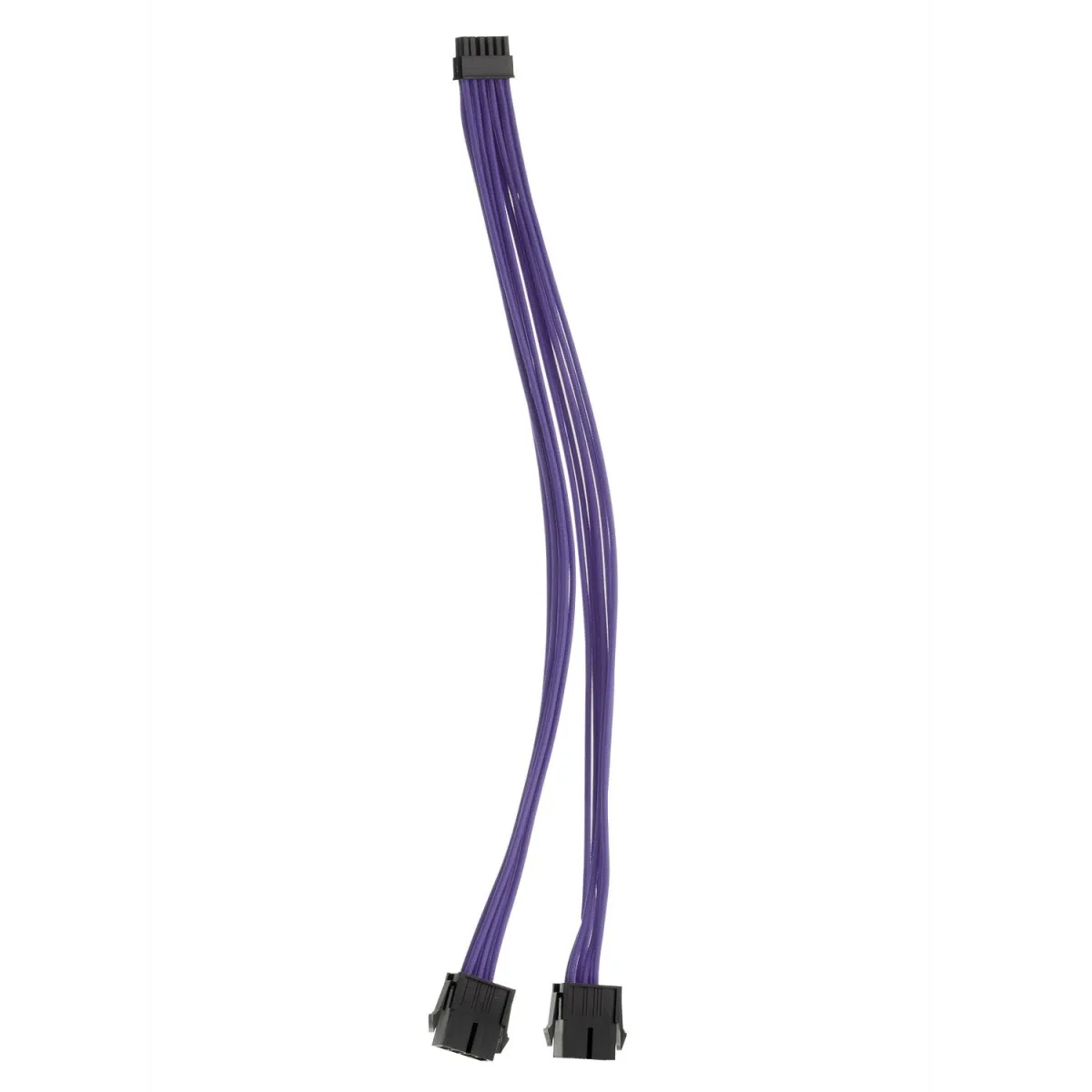AsiaHorse Extension Sleeved PSU Cable 12pin to 2x8pin Μώβ