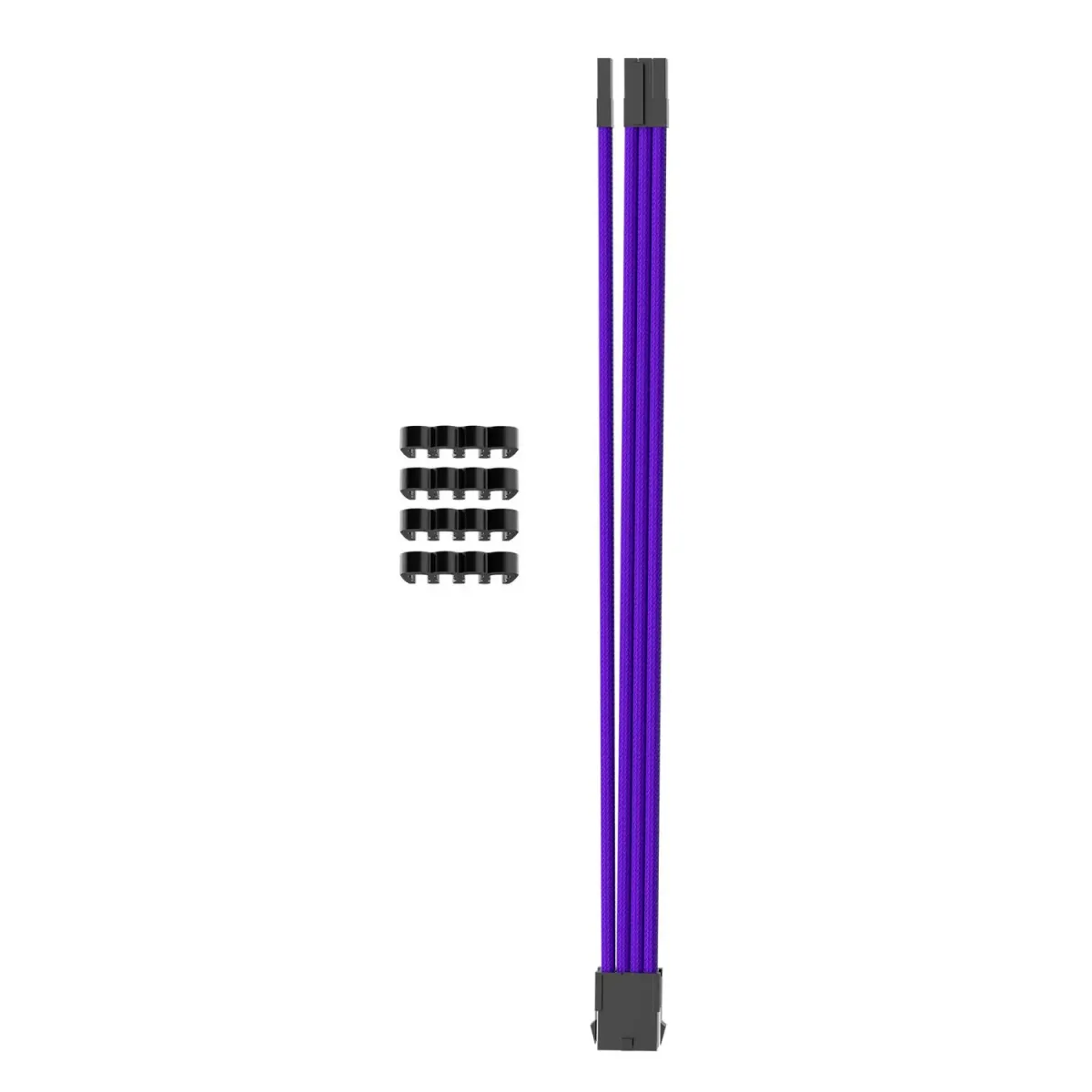 AsiaHorse Extension Sleeved PSU Cable 6+2 GPU Μώβ