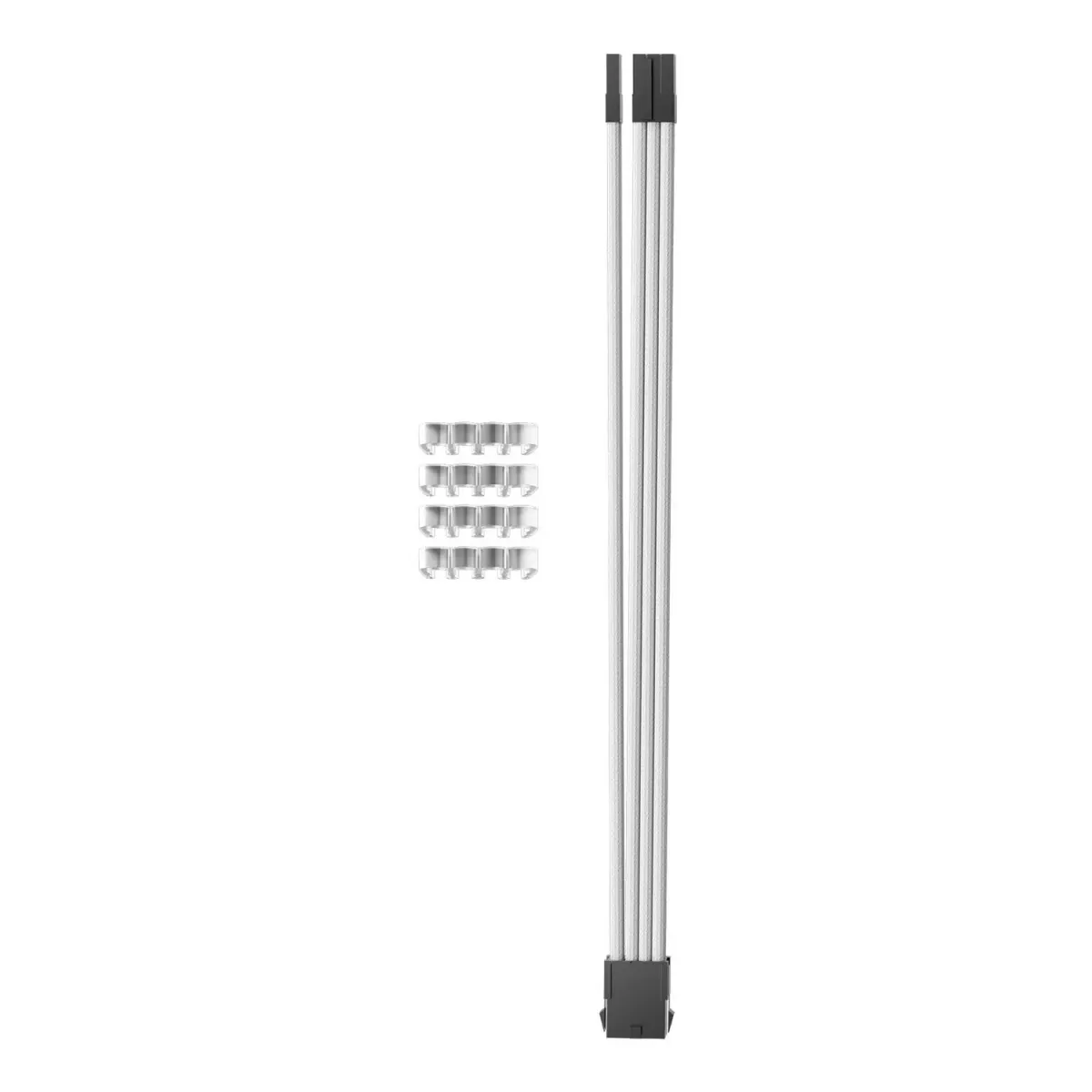 AsiaHorse Extension Sleeved PSU Cable 6+2 GPU Λευκό