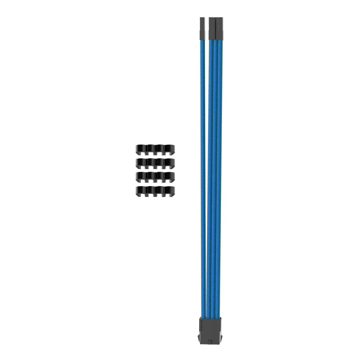 AsiaHorse Extension Sleeved PSU Cable 6+2 GPU Μπλε