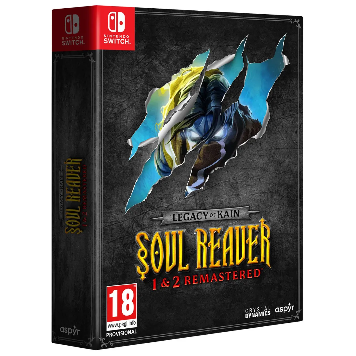 ASPYR Legacy Of Kain Soul Reaver 1&2 Remastered Deluxe Edition Nintendo Switch