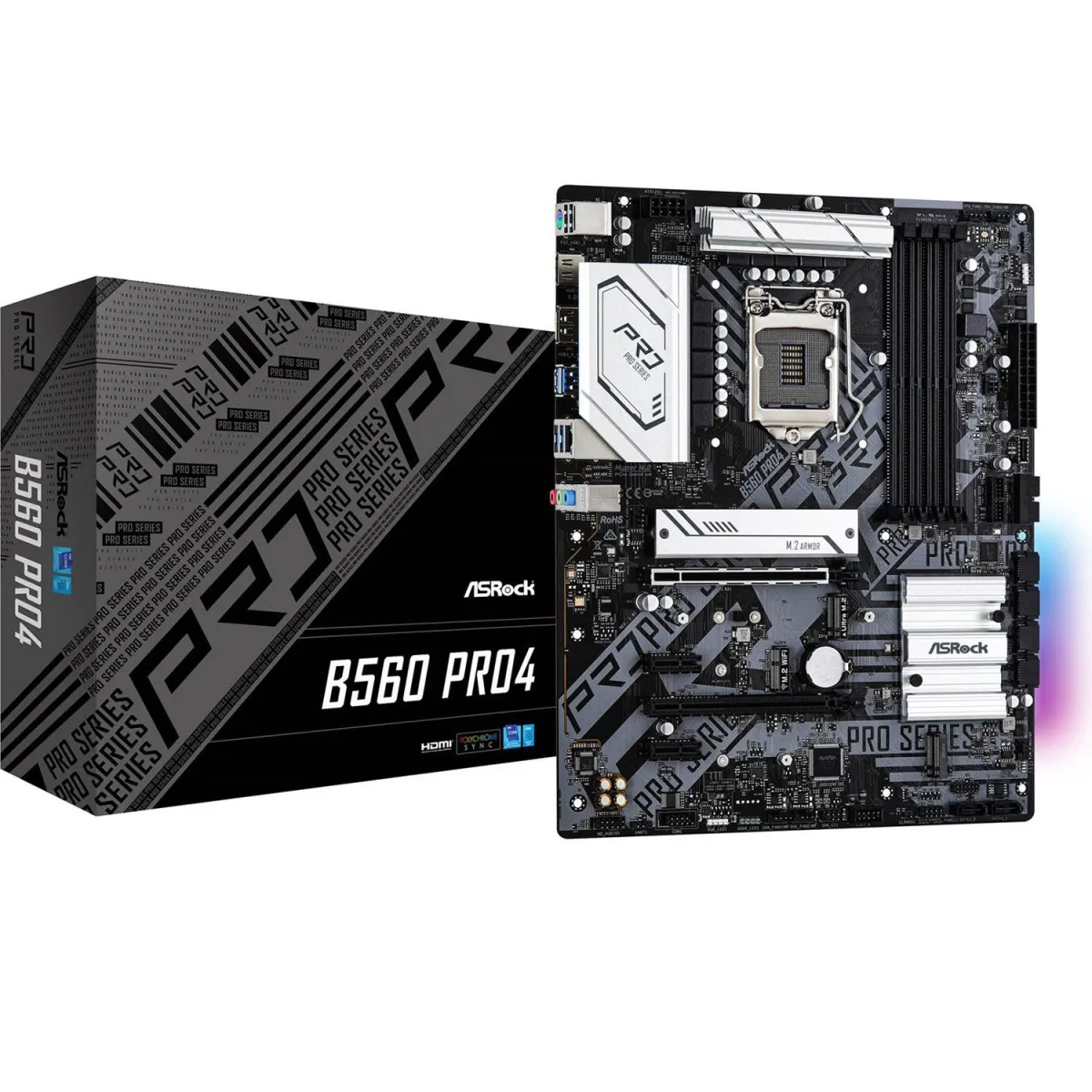 Asrock Motherboard B560 PRO4 (B560/1200/DDR4)
