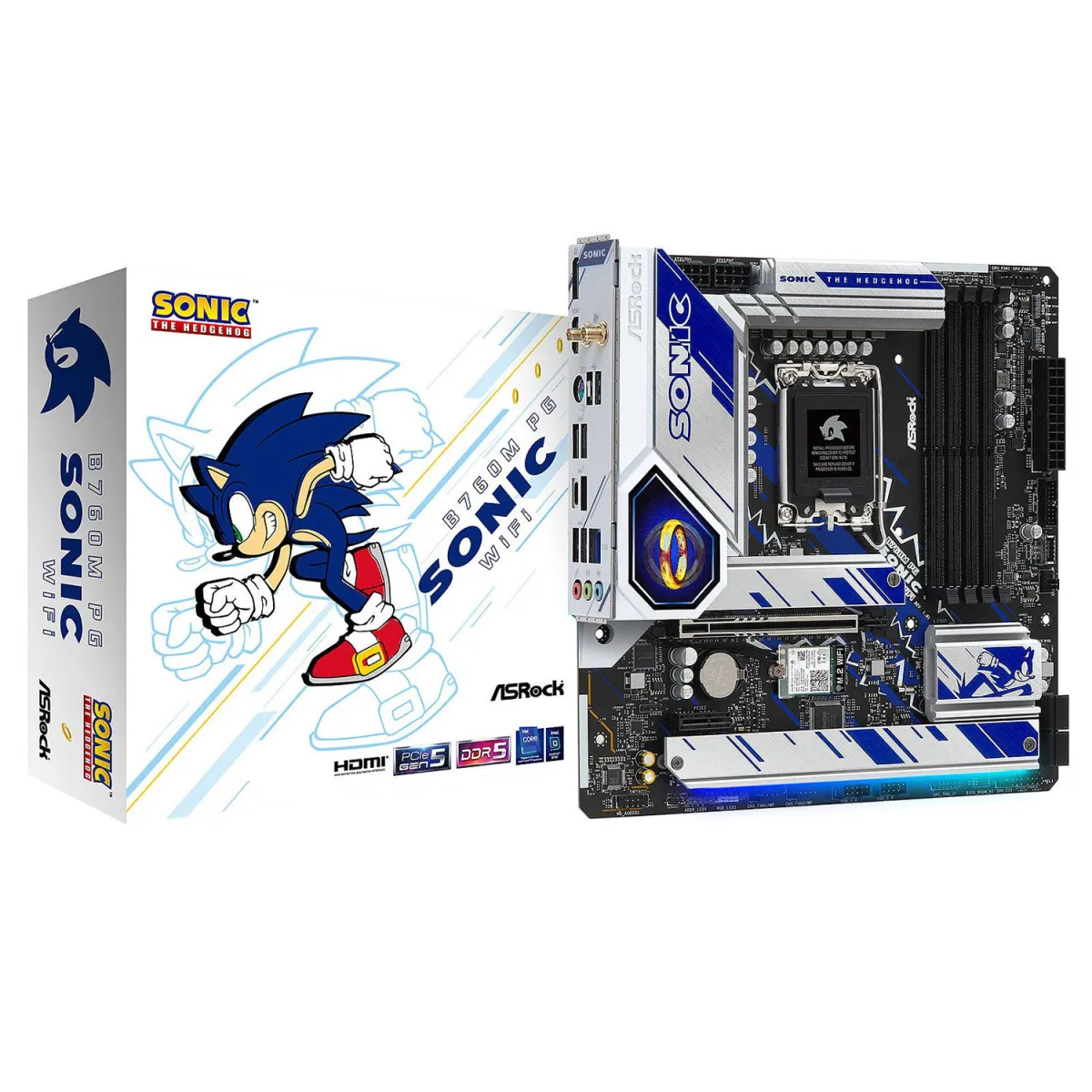 Asrock Motherboard B760M PG SONIC WIFI (Β760/1700/DDR5)