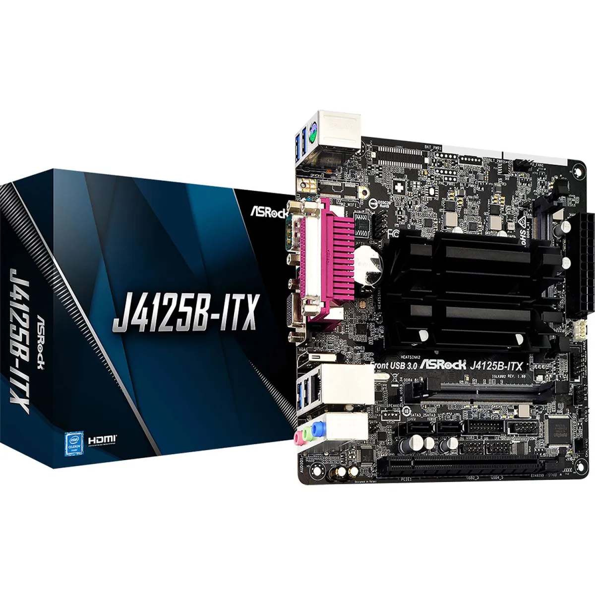 Asrock Motherboard J4125B-ITX