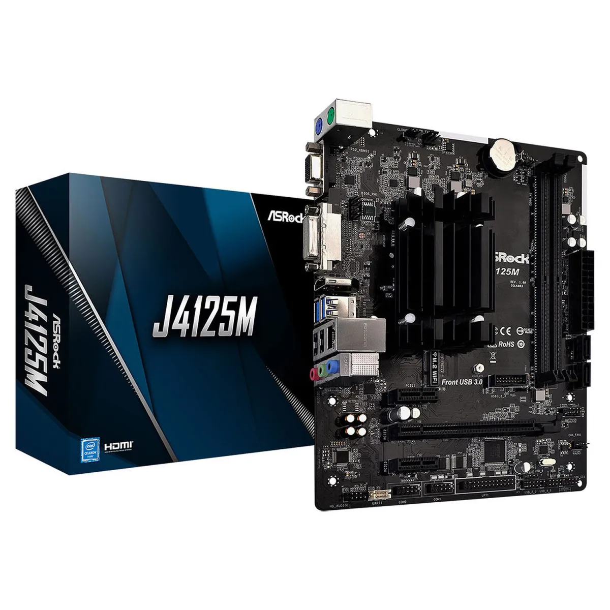 Asrock Motherboard J4125M