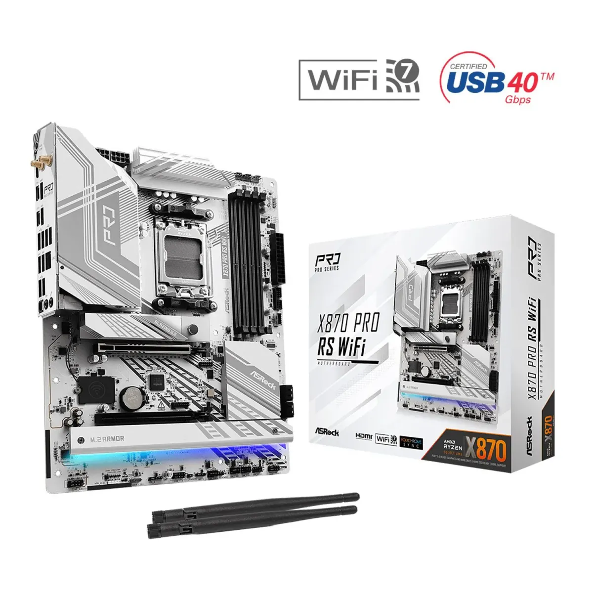 Asrock Motherboard X870 PRO RS WIFI