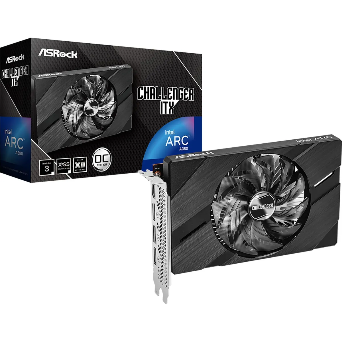 Asrock VGA Intel ARC A380 Challenger ITX OC 6 GB