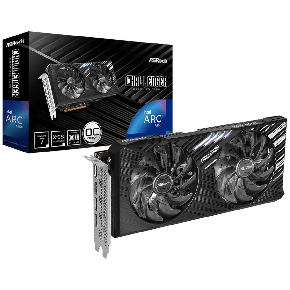 Asrock VGA Intel ARC A750 Challenger SE OC 8 GB