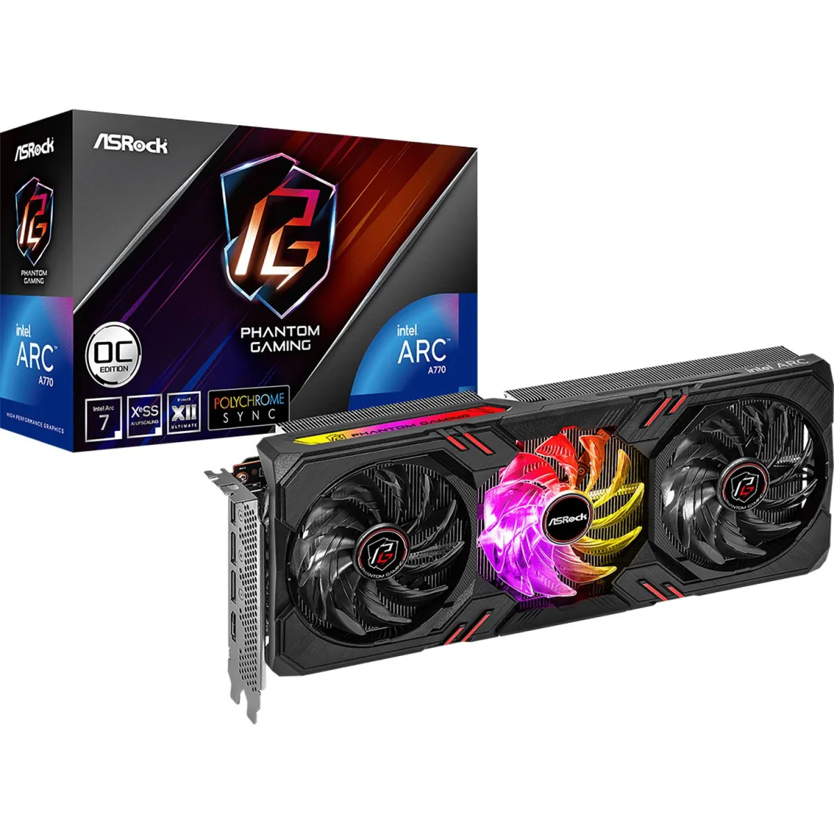 Asrock VGA Intel ARC A770 Phantom Gaming D OC 8 GB
