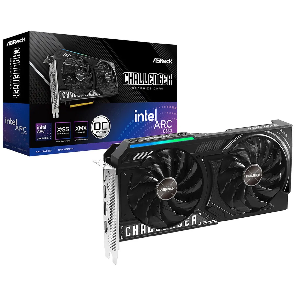 Asrock VGA Intel ARC B580 Challenger OC 12 GB
