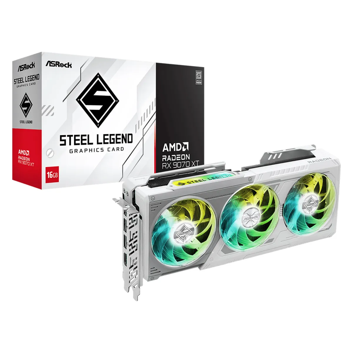 Asrock VGA Radeon RX 9070 XT Steel Legend 16 GB
