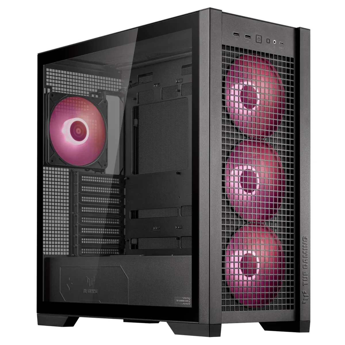 Asus Case TUF Gaming GT302 TG ARGB Black