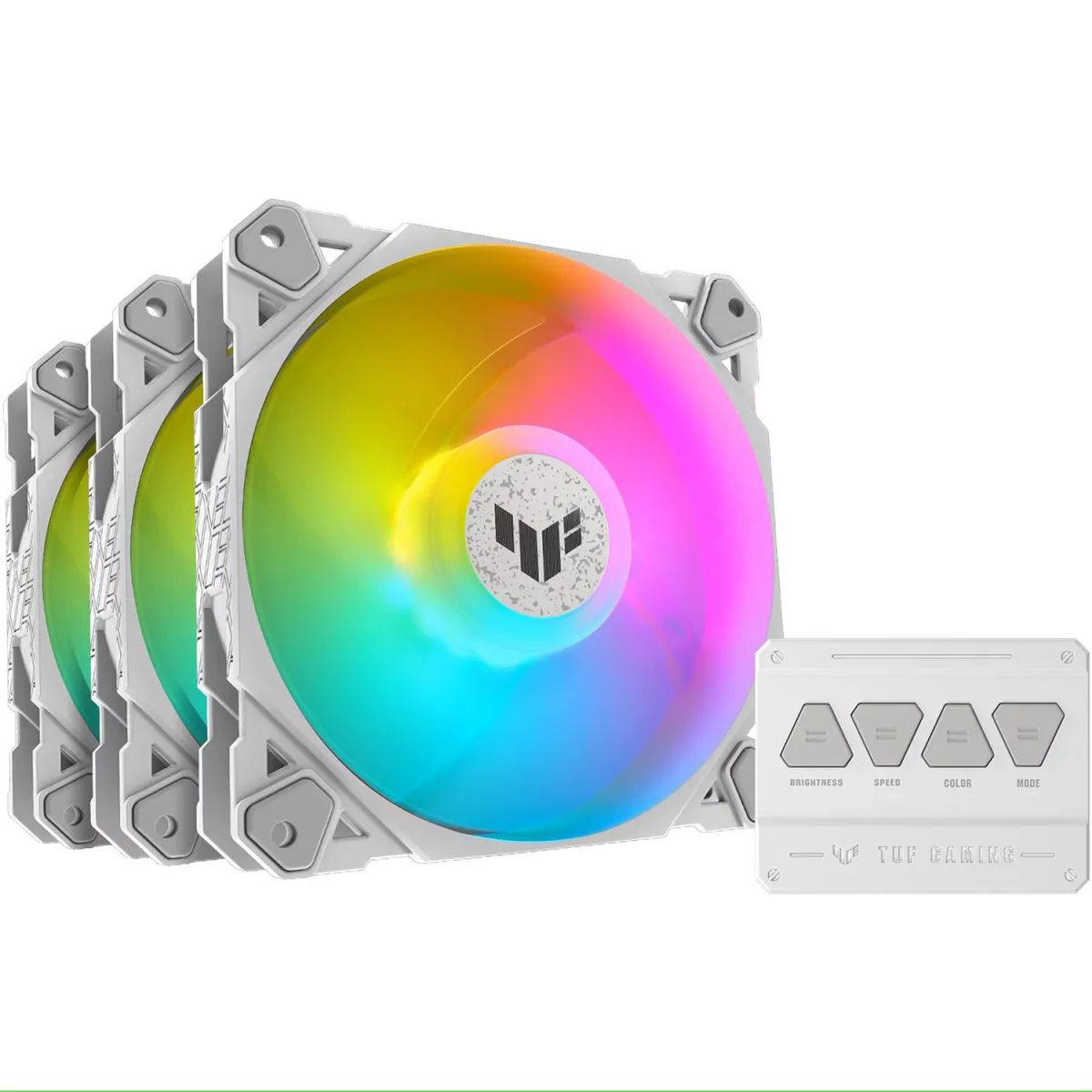 Asus Fan TUF TF120 ARGB Triple Pack White