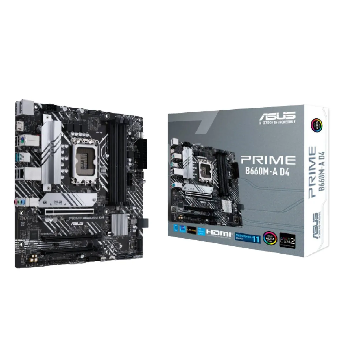 Asus Motherboard B660M Prime A D4 (B660/1700/DDR4)