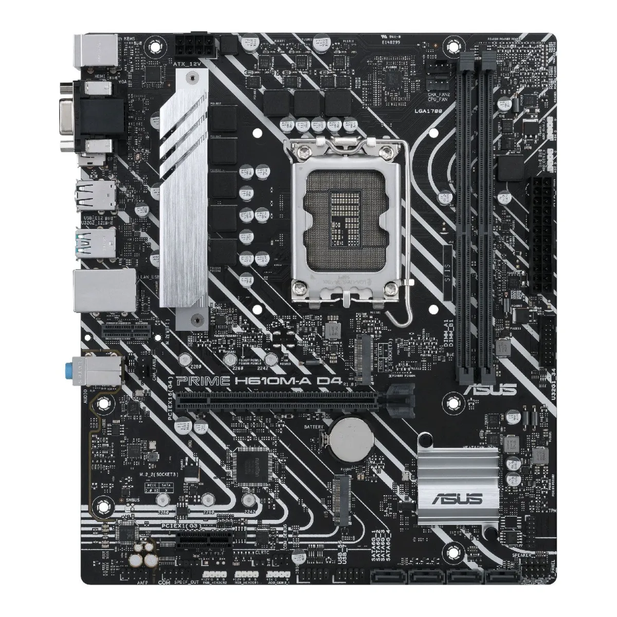 Asus Motherboard H610 Prime M-E D4-CSM (H610/1700/DDR4)