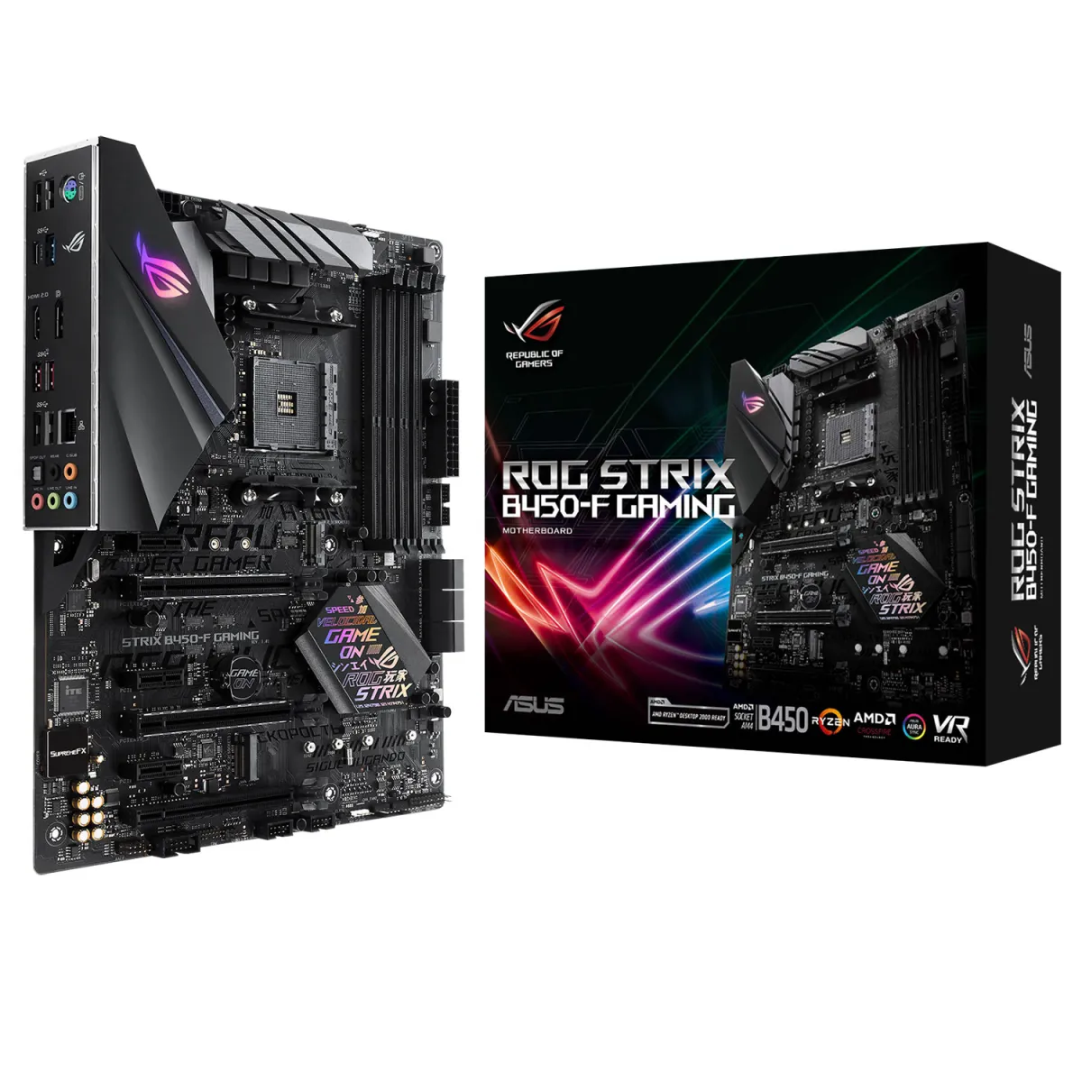 Asus Motherboard Rog Strix ROG STRIX B450-F GAMING (B450/AM4/DDR4)