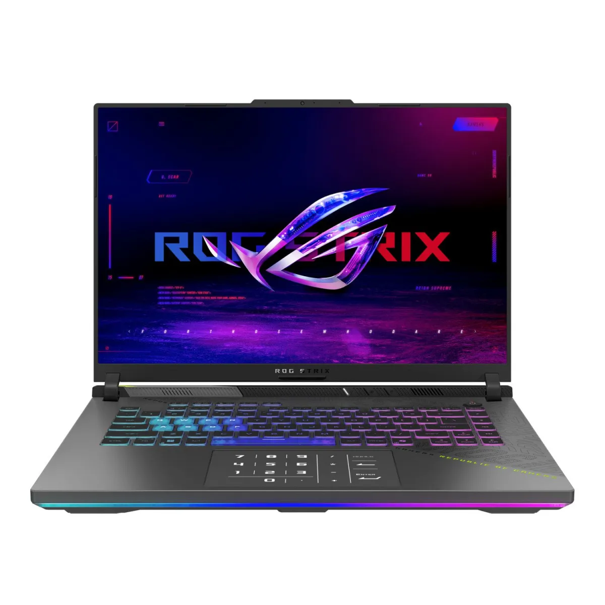 Asus ROG Strix G16 Laptop 16" IPS (Ryzen 9 8940ΗΧ/32 GB/1 TB/RTX 5070 Ti 12 GB/Windows 11 Pro)