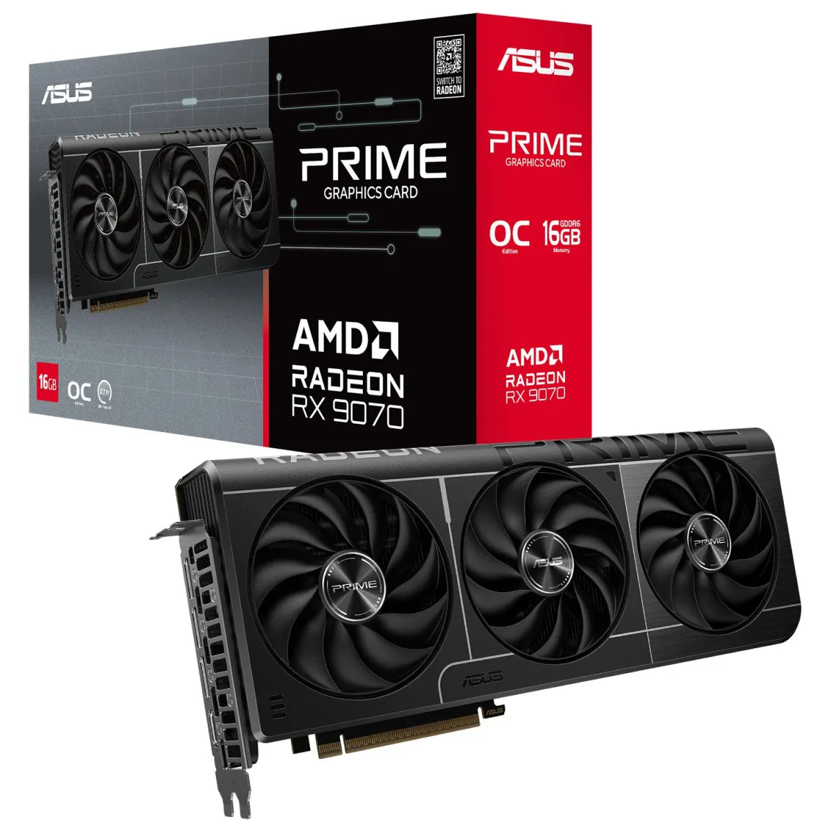 Asus VGA Radeon RX 9070 Prime OC 16 GB