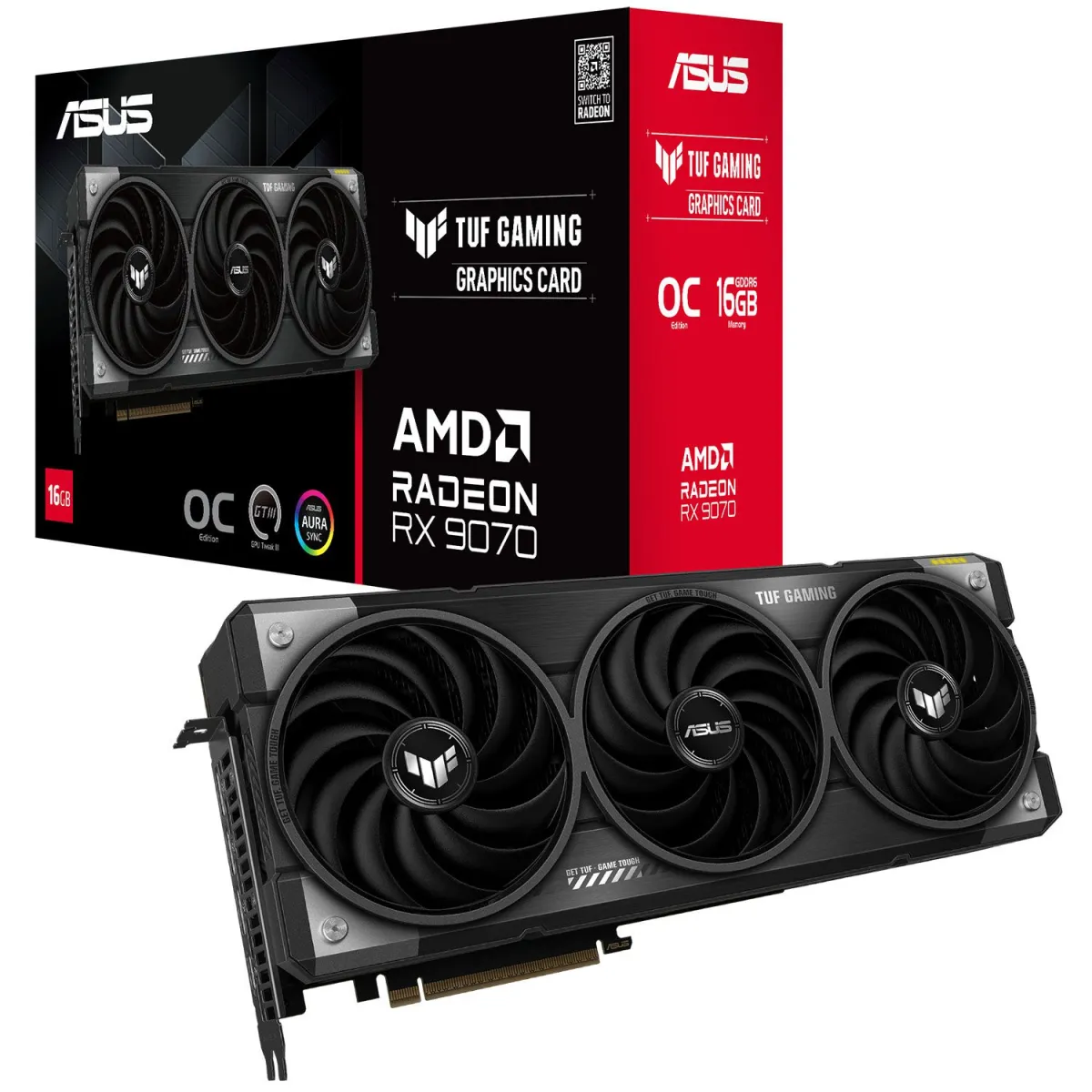 Asus VGA Radeon RX 9070 TUF Gaming OC 16 GB