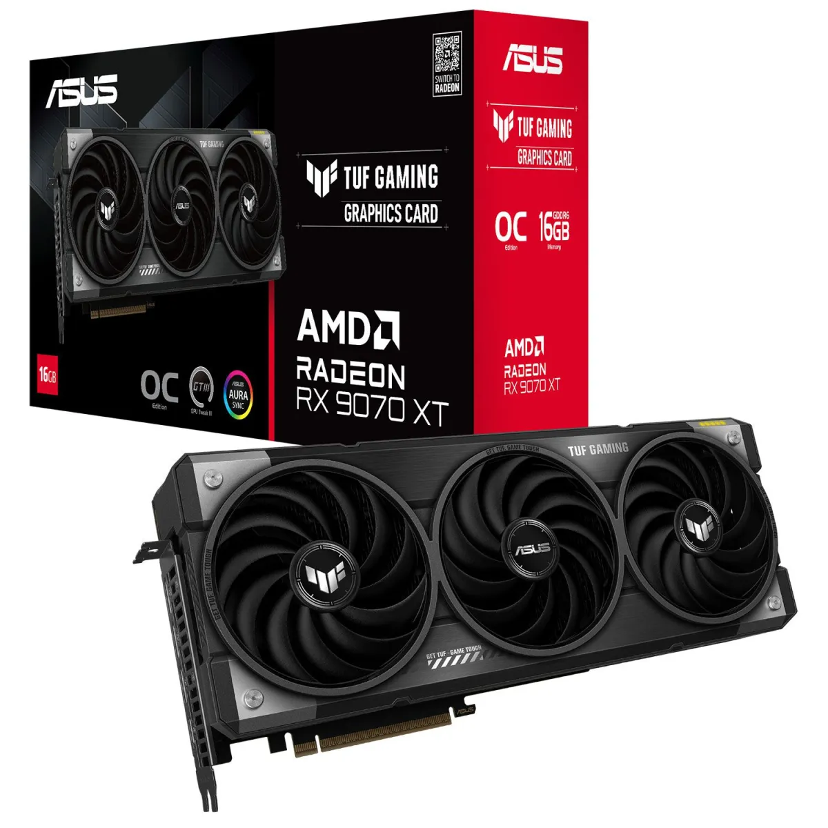 Asus VGA Radeon RX 9070 XT TUF Gaming OC 16 GB