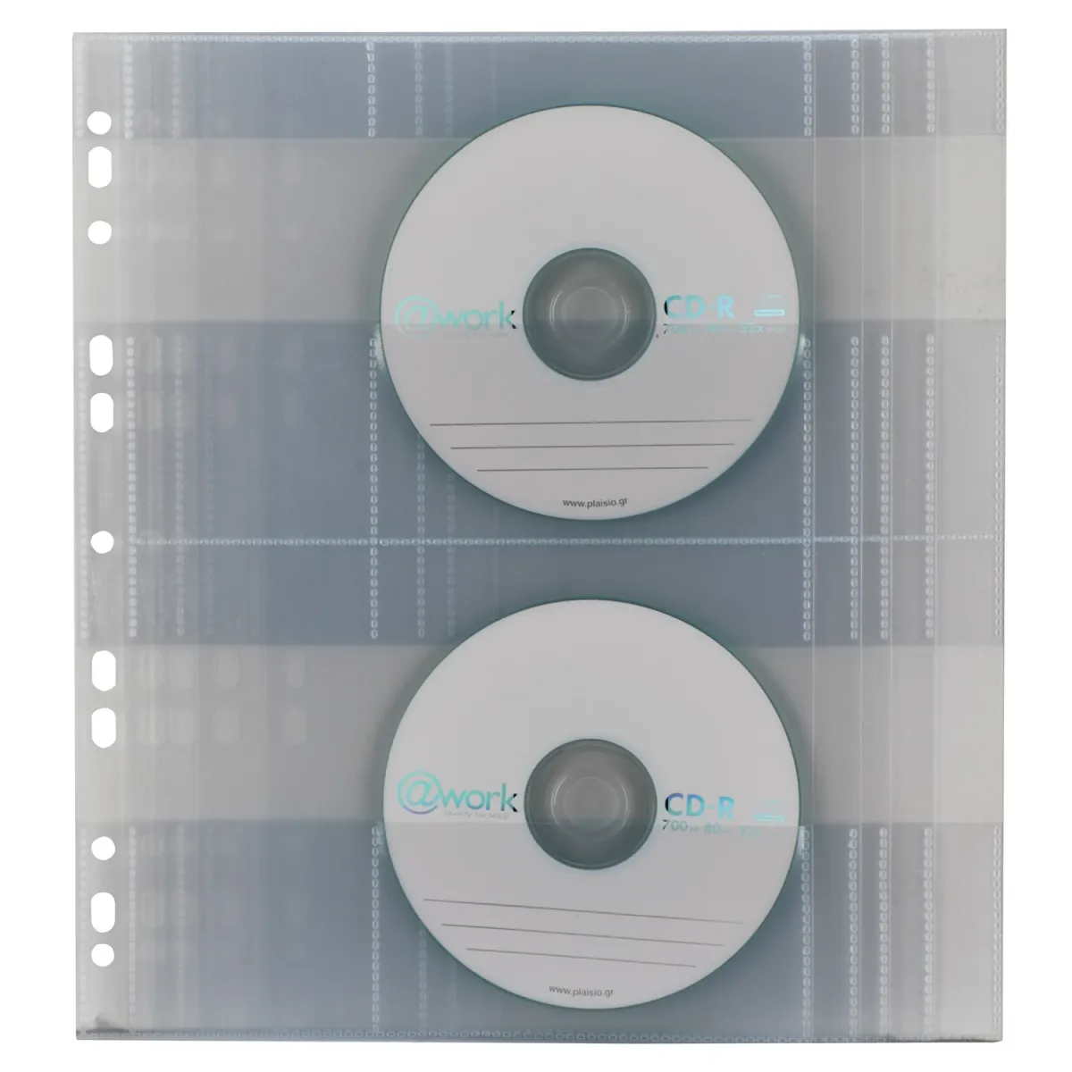 Bantex Θήκη Αρχειοθέτησης σε Ντοσιέ για 2CD (5 Τεμ.)