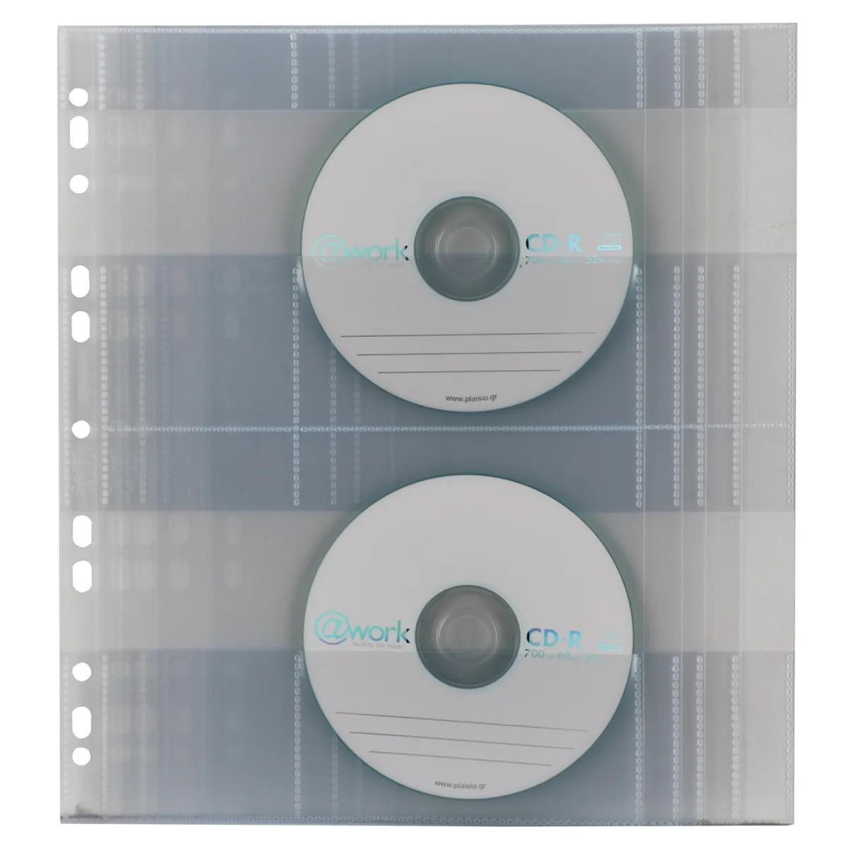Bantex Θήκη Αρχειοθέτησης σε Ντοσιέ για 2CD (5 Τεμ.)