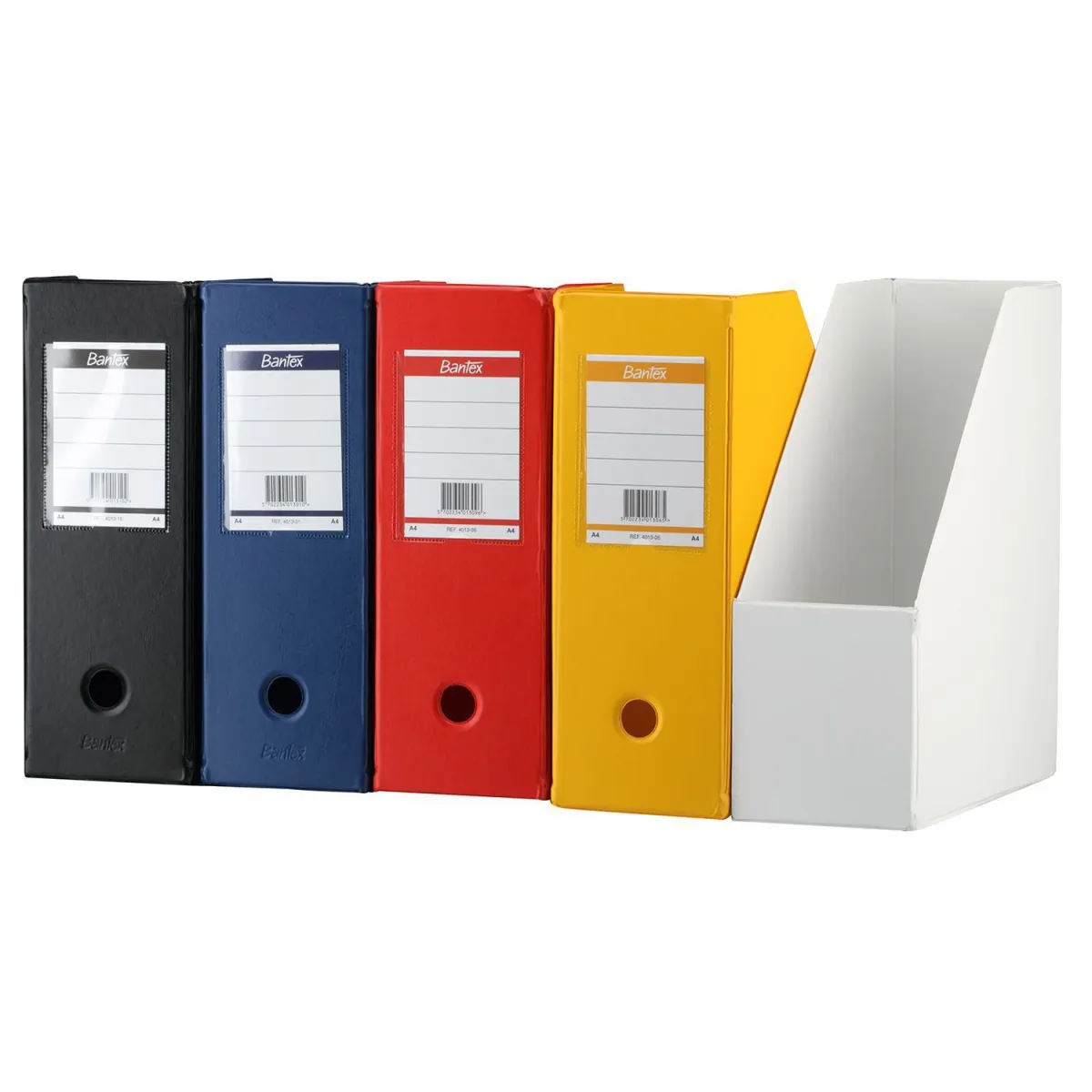 Bantex Θήκη Περιοδικών Πλαστικοποιημένη 4013  27 x 11.5 x 31 cm