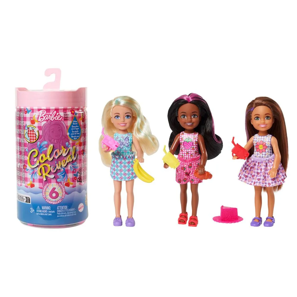 Barbie Chelsea Color Reveal-Πικ Νικ(3 Σχέδια)