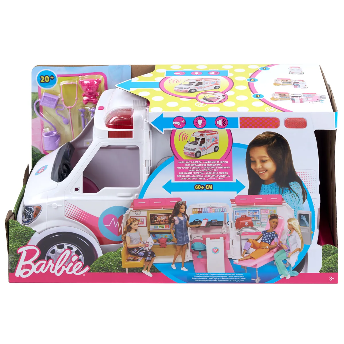 Barbie Κινητό Ιατρείο Ασθενοφόρο