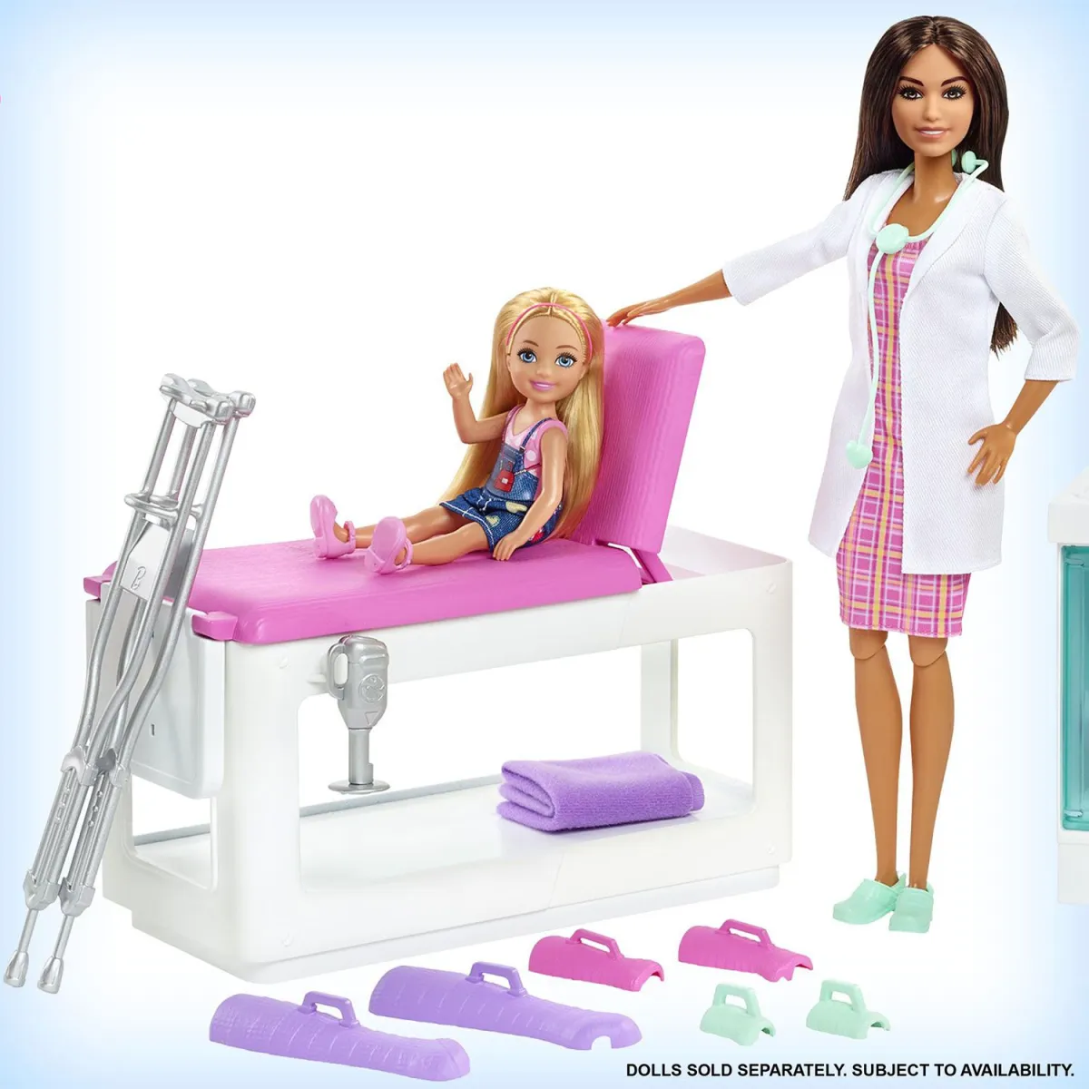 Barbie Κλινική Σετ Με Κούκλα