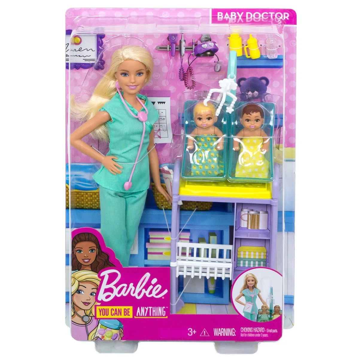 Barbie Σετ Επαγγέλματα με Παιδάκια και Ζωάκια