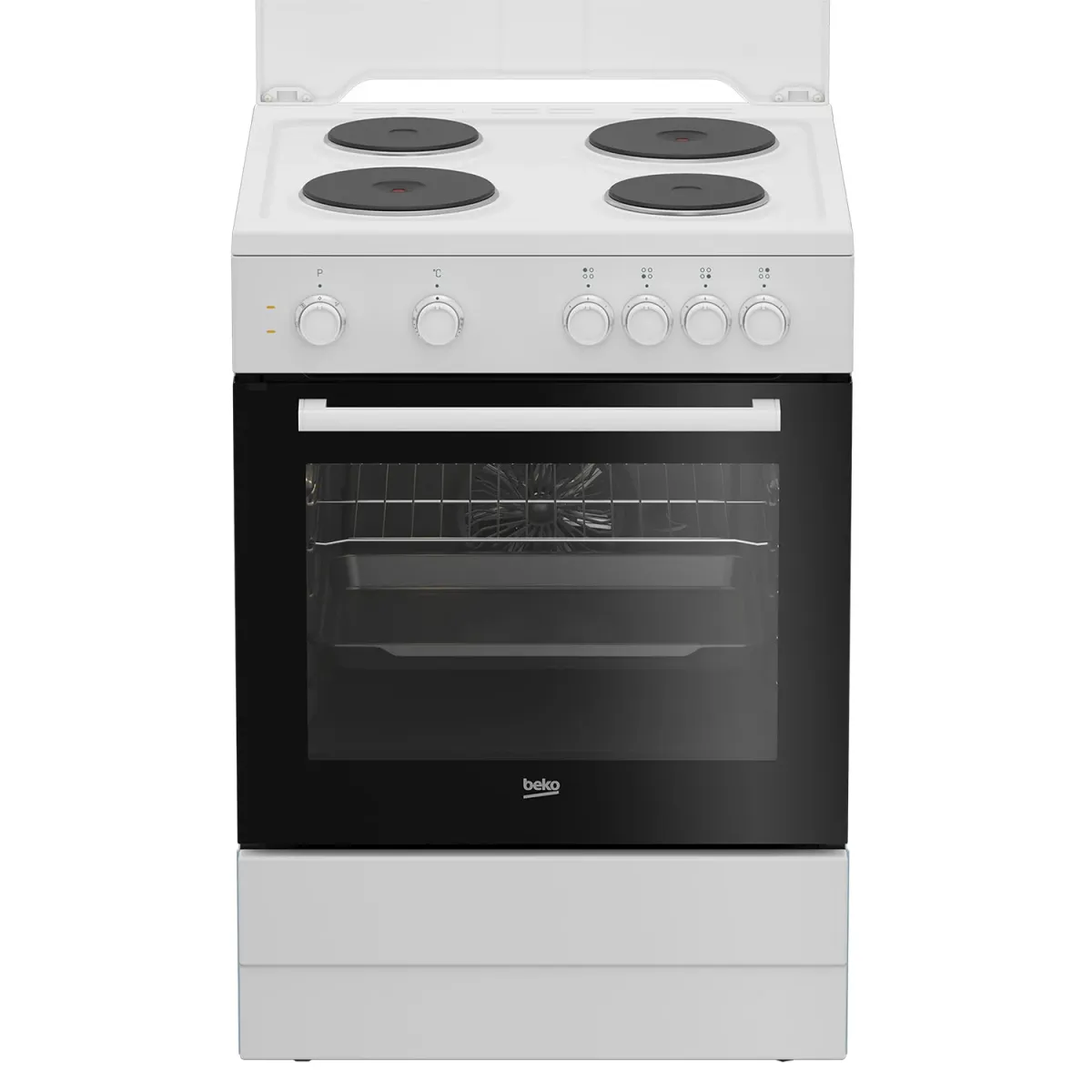 Beko FBE66000WD Κουζίνα Εμαγιέ