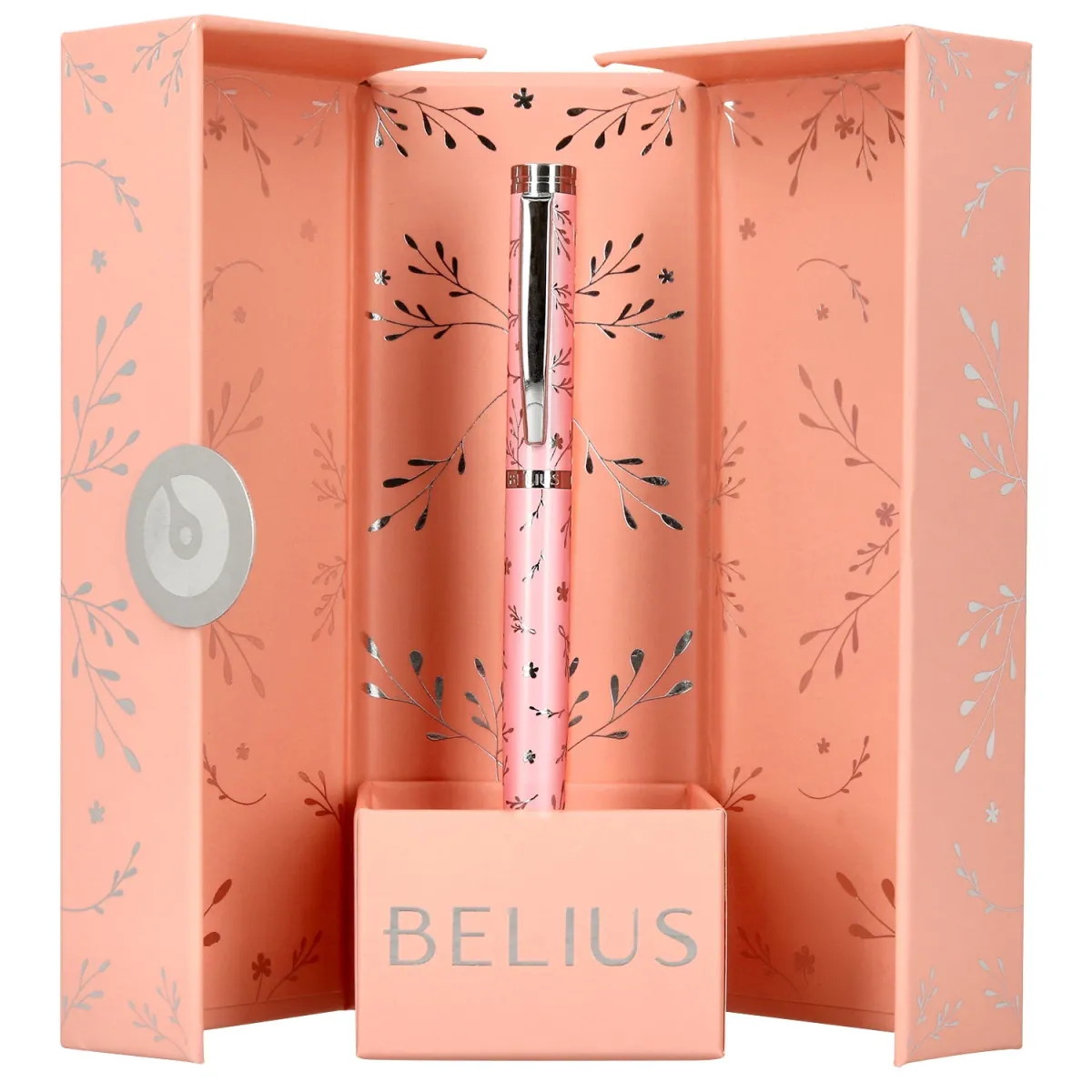 Belius Στυλό Διαρκείας Bella Pink Πάχος Μύτης 0.7mm