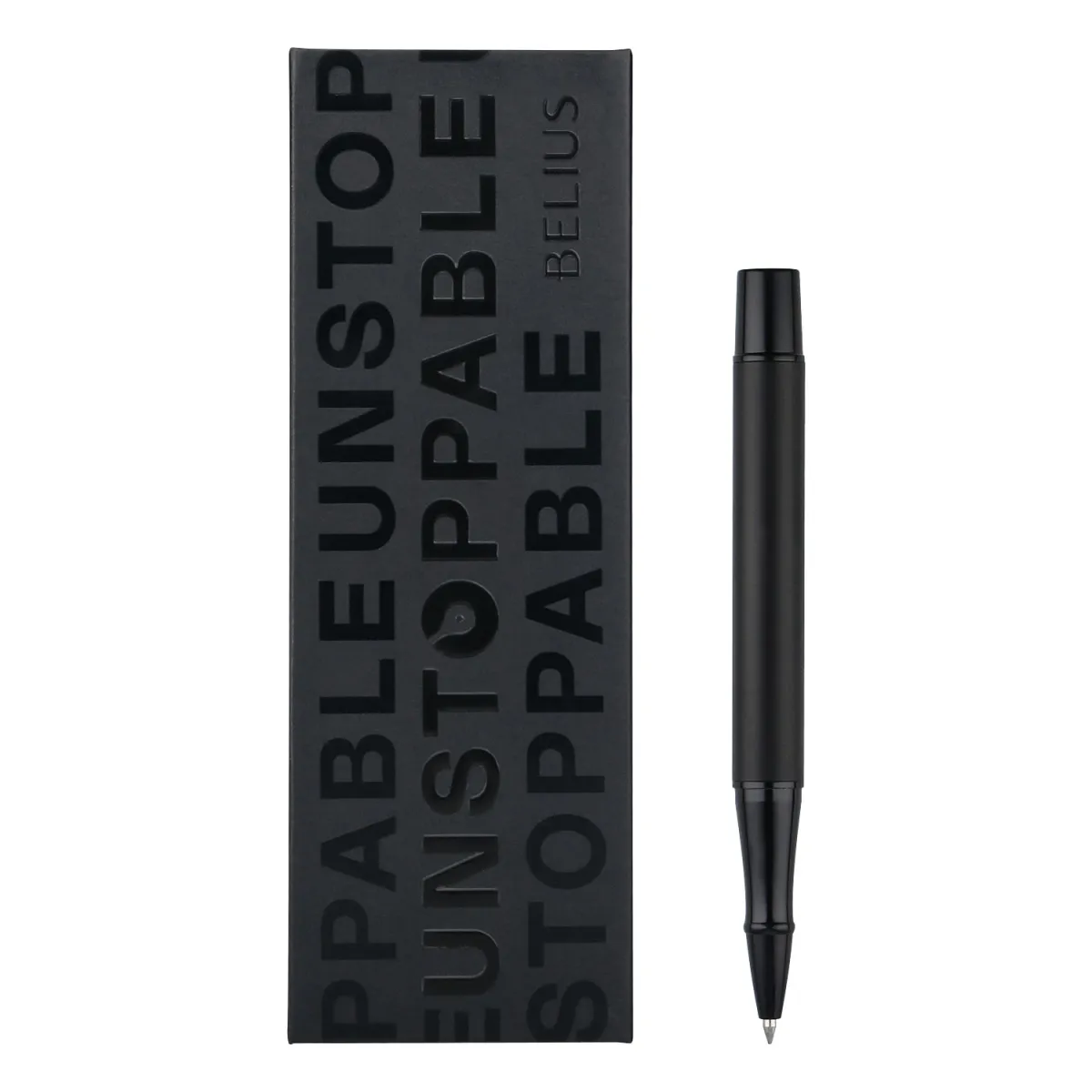 Belius Στυλό Υγρής Μελάνης Unstoppable Black Πάχος Μύτης 0.7mm