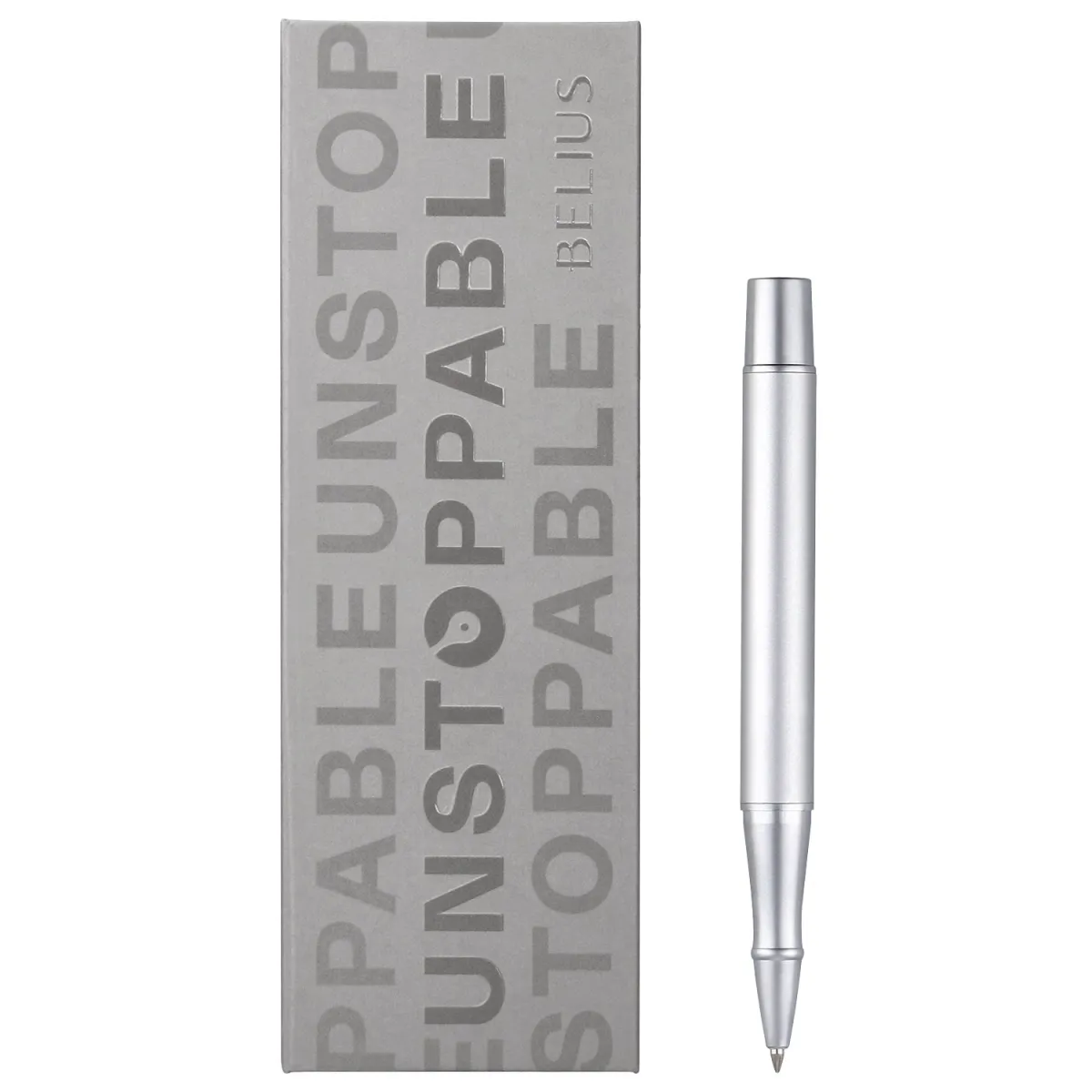 Belius Στυλό Υγρής Μελάνης Unstoppable Silver Πάχος Μύτης 0.7mm