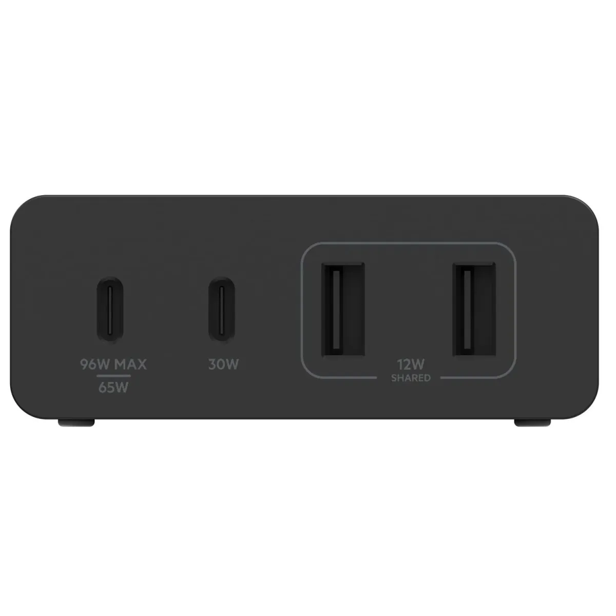Belkin Φορτιστής GaN 4 Θέσεων 108W Μαύρο